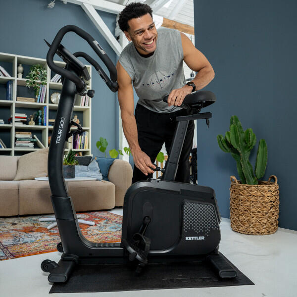 Ergometer - Tour 800 - Fitness und Cardio - LCD Bildschirm 7/8