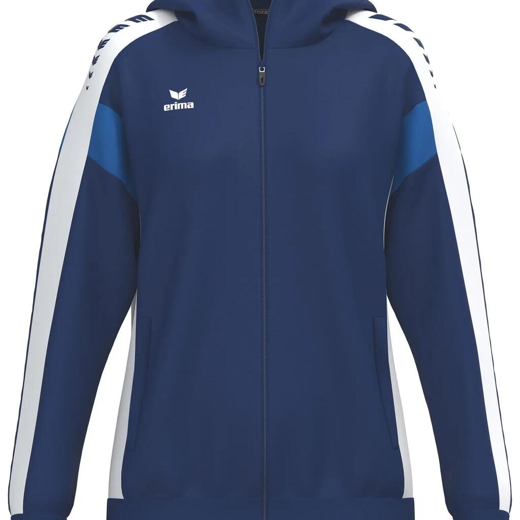 Erima Celebrate 125 Women's Training Jacket with Lined Hood, Multicolor