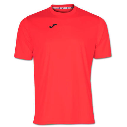 Maillot Manches Courtes Football Enfants Joma Combi Rouge