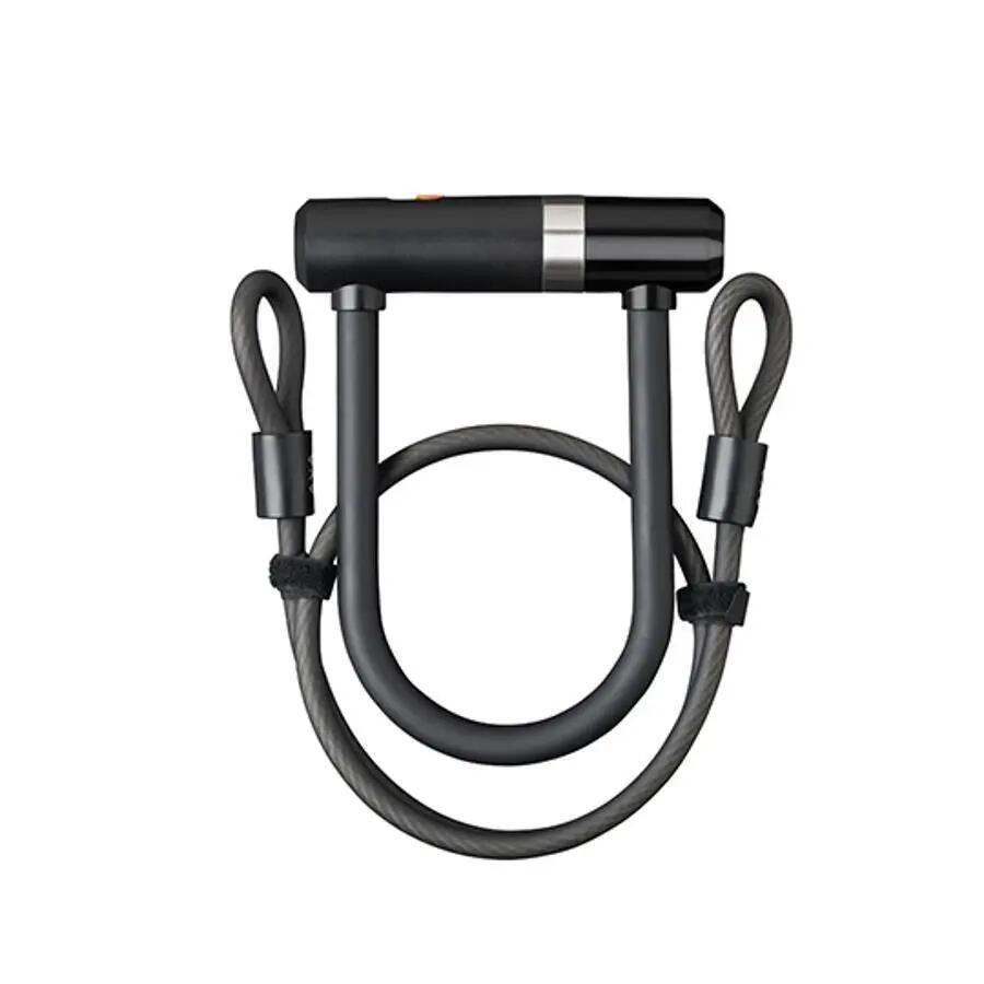 AXA U-slot Newton UL met Kabel – 1000 x 8 mm Zwart 3/5