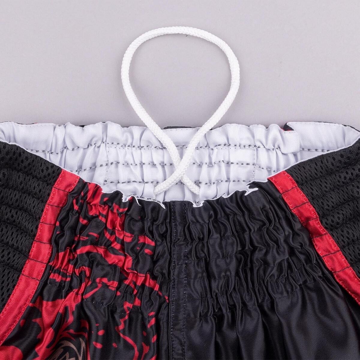 Short Muay Thai Bambino 8 WEAPONS Joe rosso-nero 3–4Y 9/9