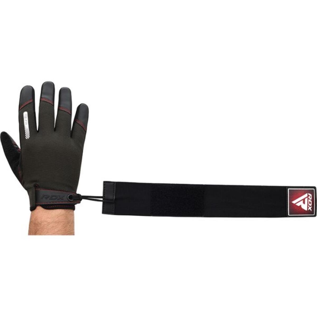 RDX T2 WEIGHTLIFTING FULL FINGER GYM GLOVES 8/13