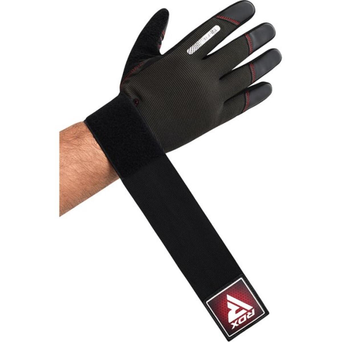 RDX T2 WEIGHTLIFTING FULL FINGER GYM GLOVES 10/13