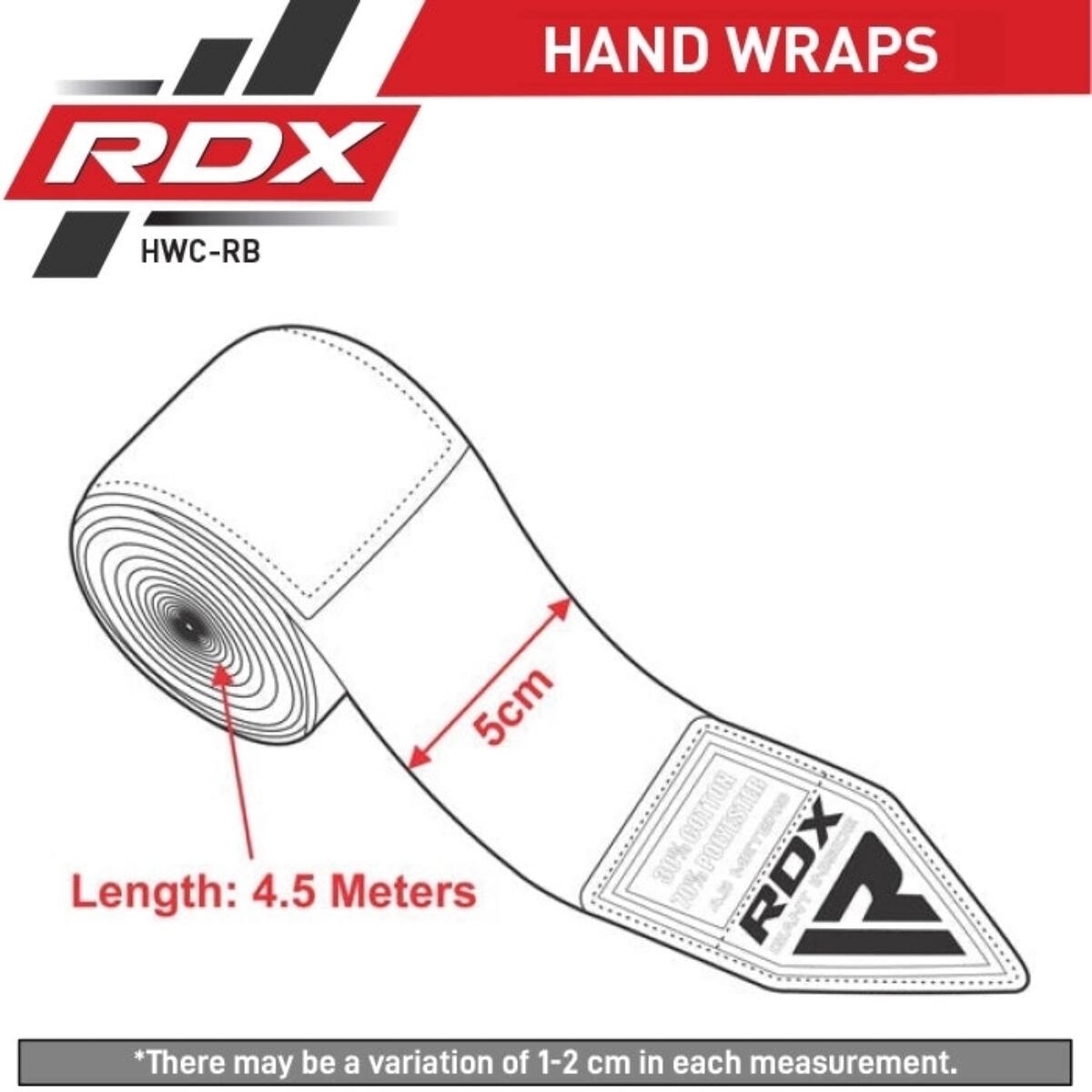 RDX Handbandages Combineren Plus boksbandages 8/8