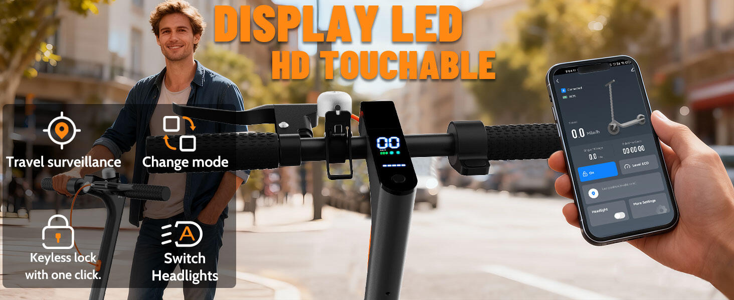 Trottinette électrique TODIMART T6 – Moteur de 350 W 6/7
