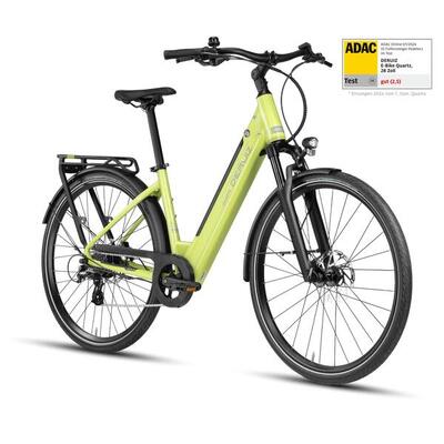 Quartz elektrische fiets 28" 250w koppelsensor 644wh accu actieradius 161 km