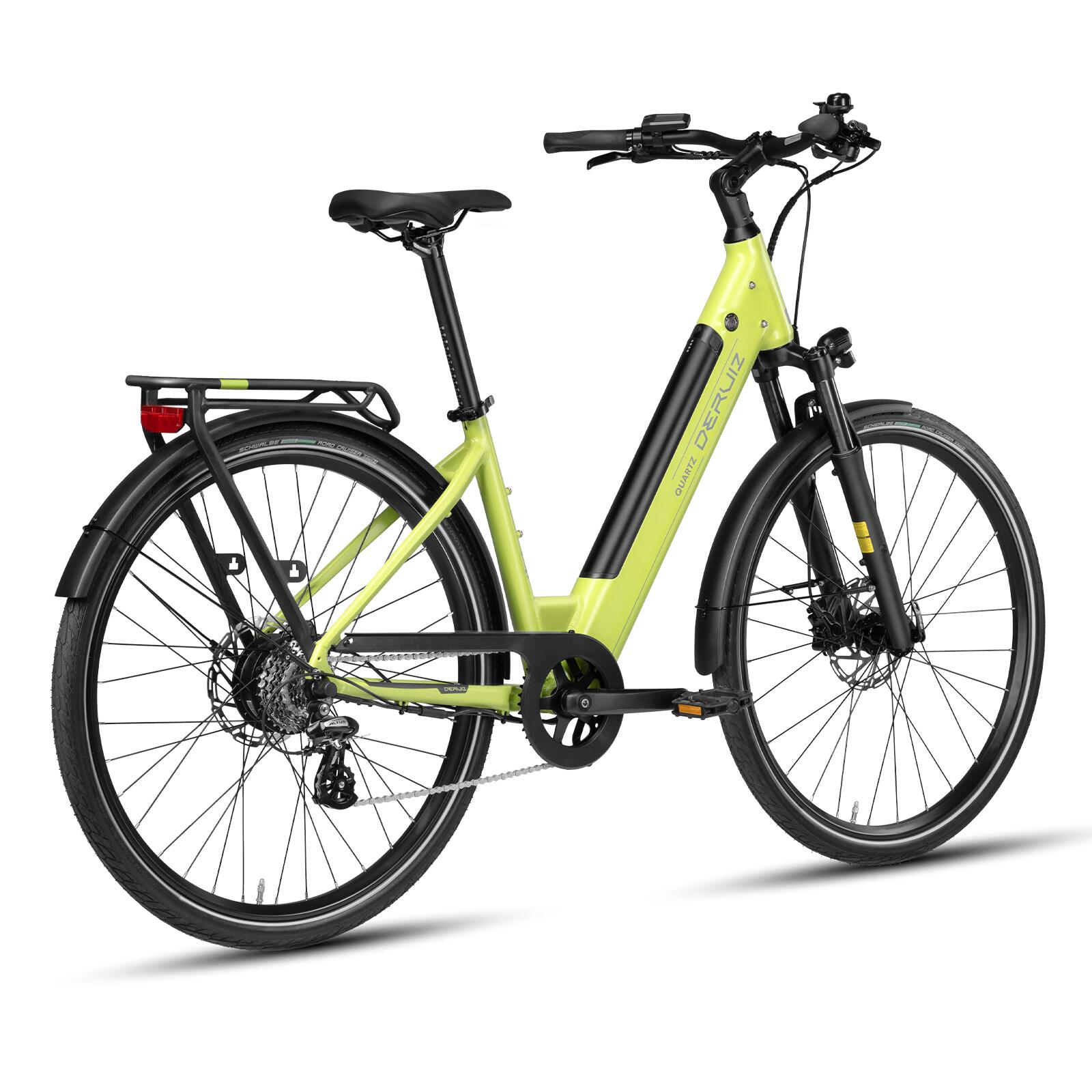 Quartz elektrische fiets 28" 250W koppelsensor 644Wh accu actieradius 161 km 4/11