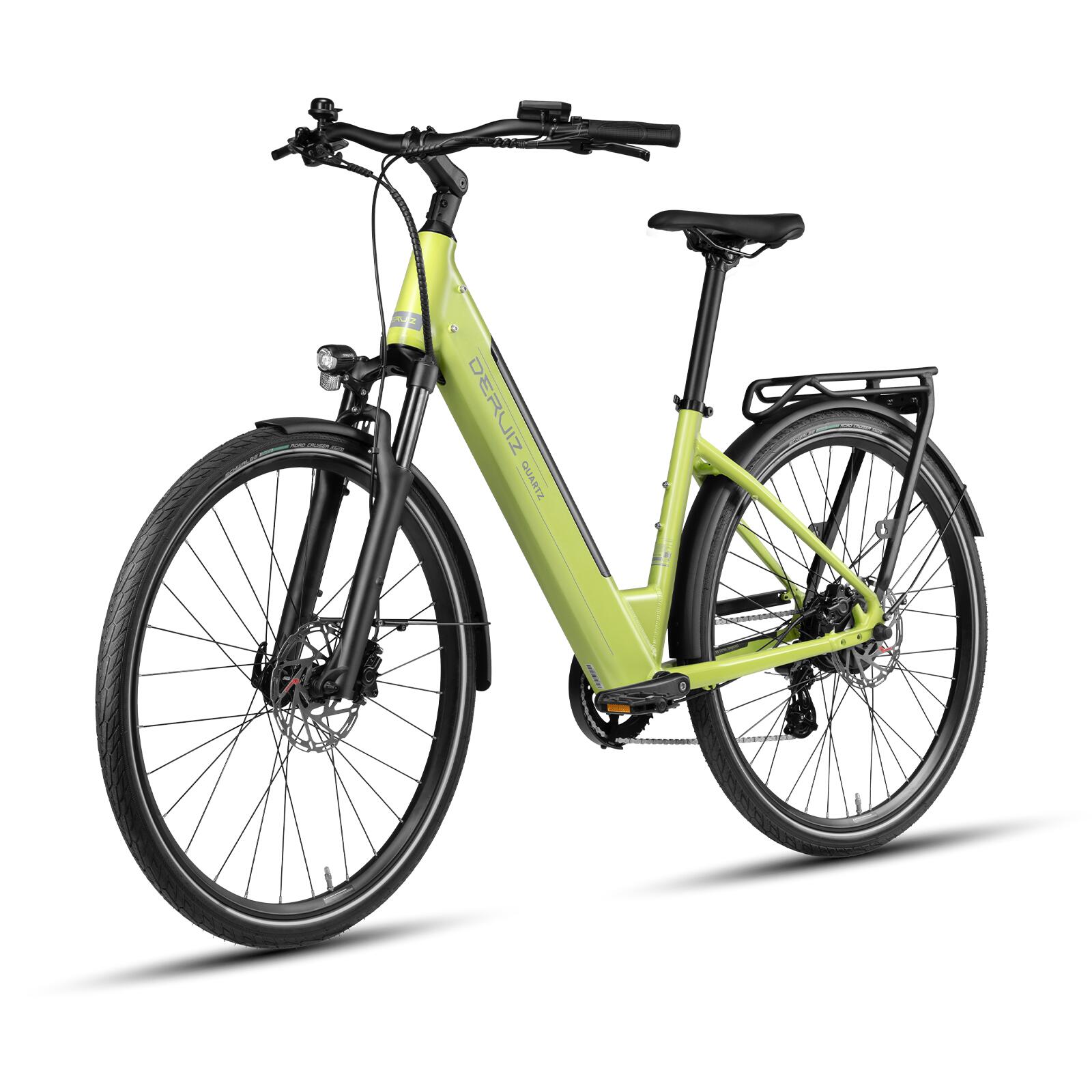 Quartz elektrische fiets 28" 250W koppelsensor 644Wh accu actieradius 161 km 2/11