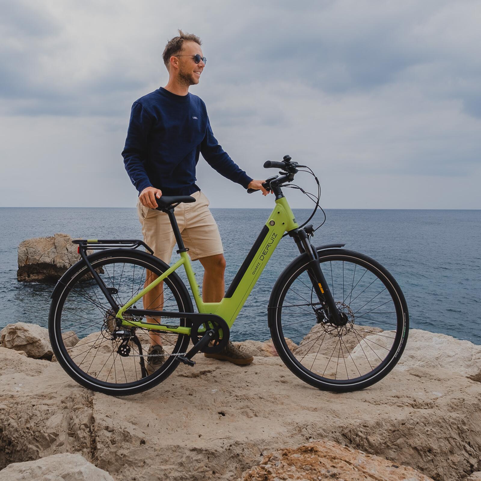 Quartz elektrische fiets 28" 250W koppelsensor 644Wh accu actieradius 161 km 10/11