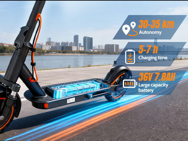 Trottinette électrique TODIMART T6 – Autonomie de 25 km 5/8
