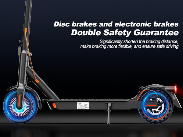 Trottinette électrique TODIMART T3 – Phare LED, freins à disque 3/9