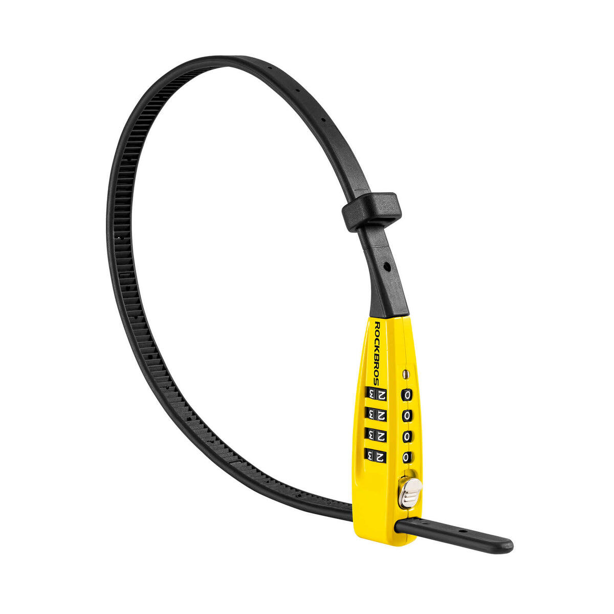 Portable Cable-Tie-Style Combination Lock