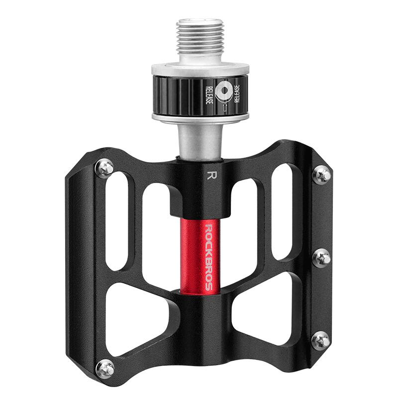 Bike Pedals CNC Sealed Bearings Quick Release 9/16" Anti-slip