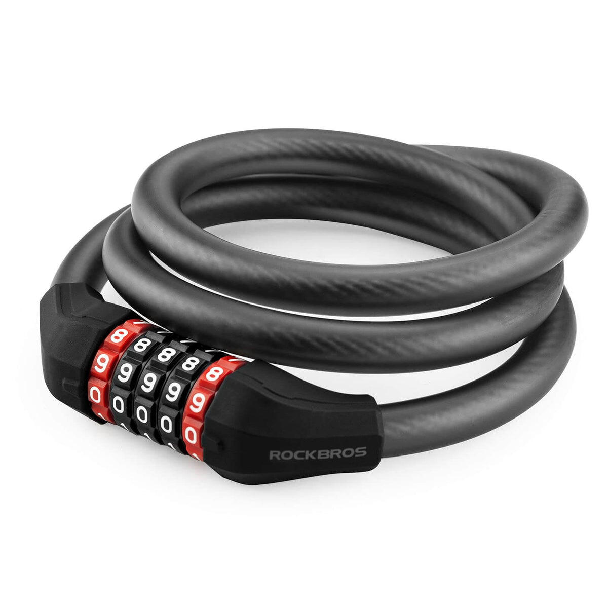 Bicycle Cable Lock 5-Digit Code 1.2M MTB Bike Lock