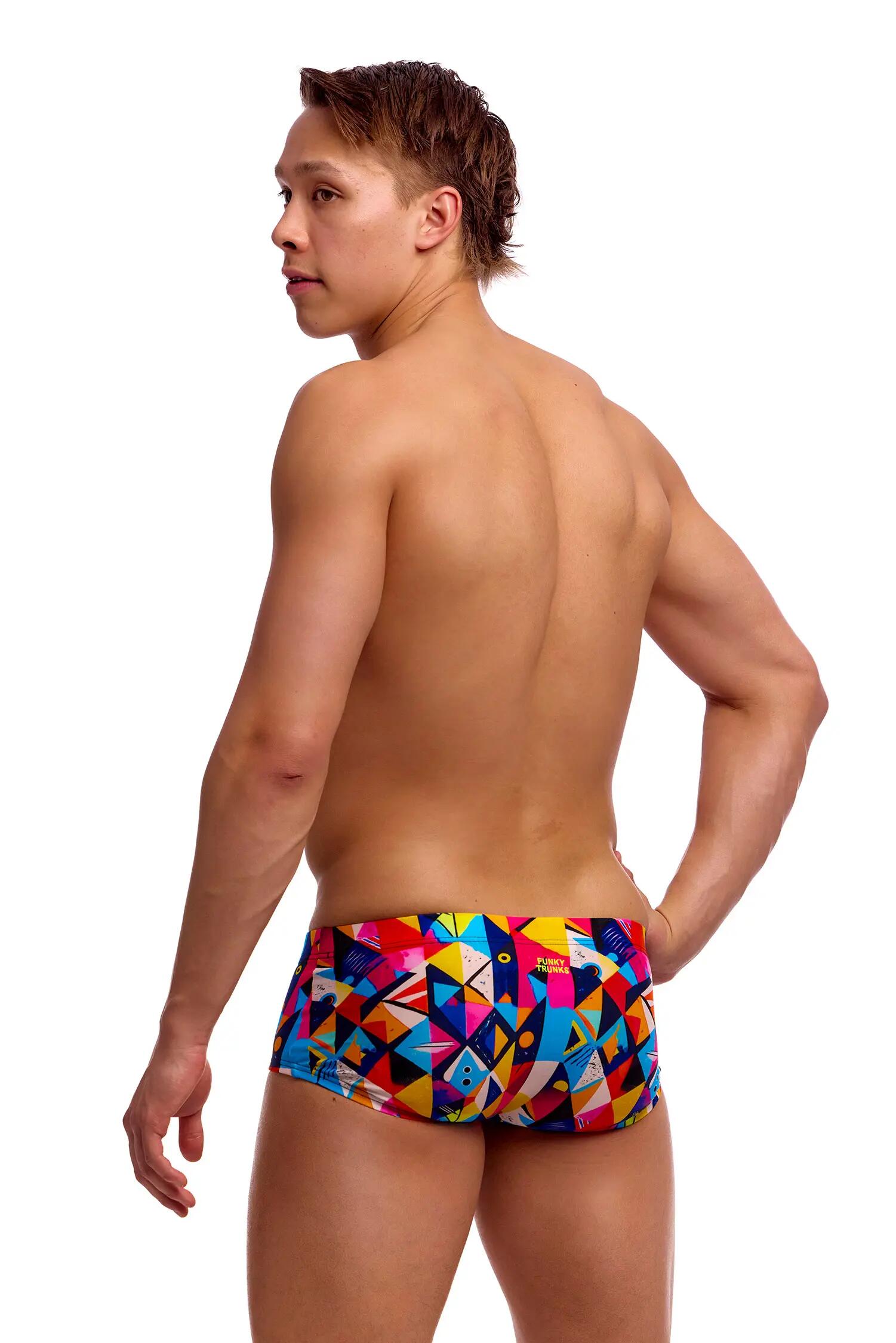 Kąpielówki Funky Trunks Broken Blox - trunki męskie 7/10