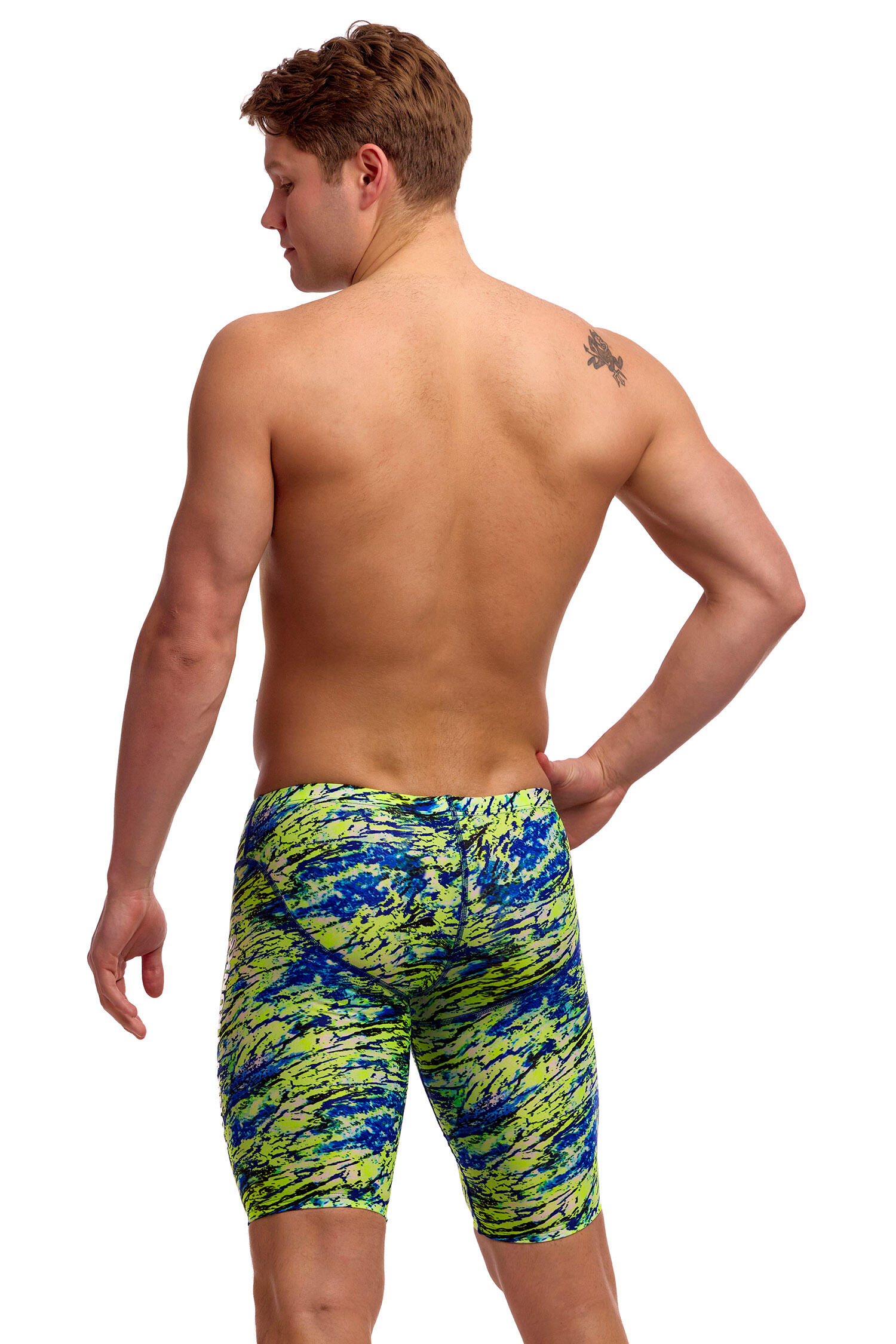 Spodenki do pływania Jammery Funky Trunks Scaled Back 7/7