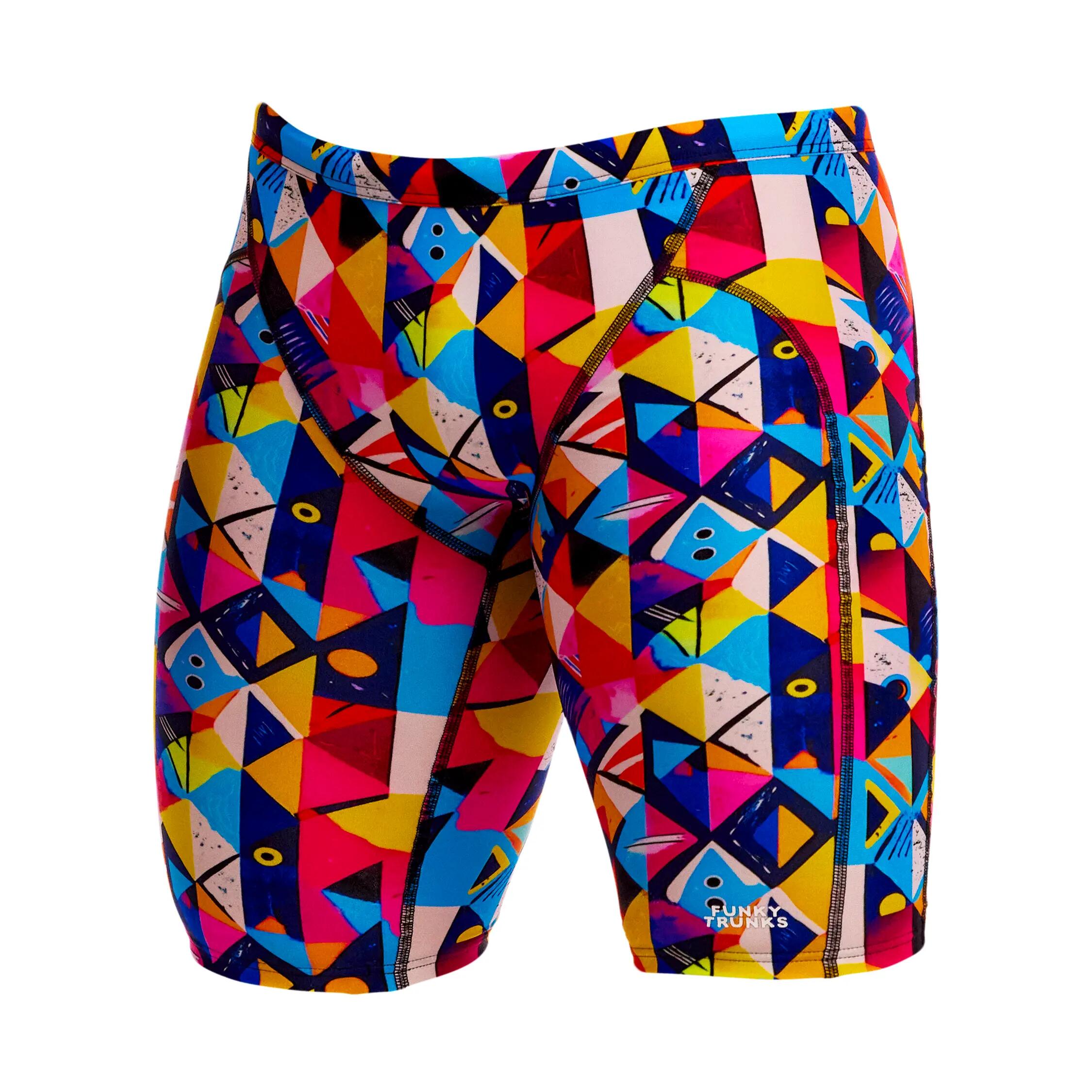 Spodenki do pływania Jammery Funky Trunks Broken Blox 6/10