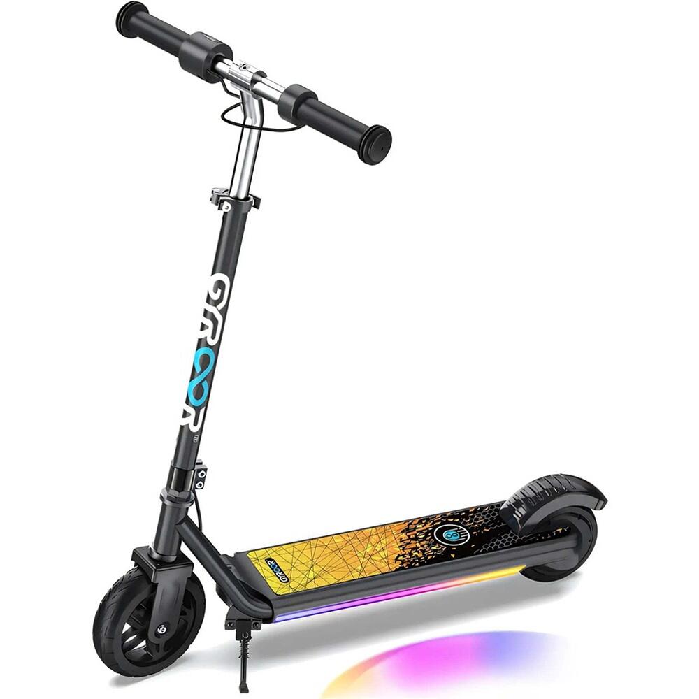 GYROOR H30 Max Kids Electric Scooter With Bluetooth Beats - Black