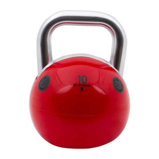 Kettlebell Soft Rot 10 kg Gewichtheben Unisex Rot