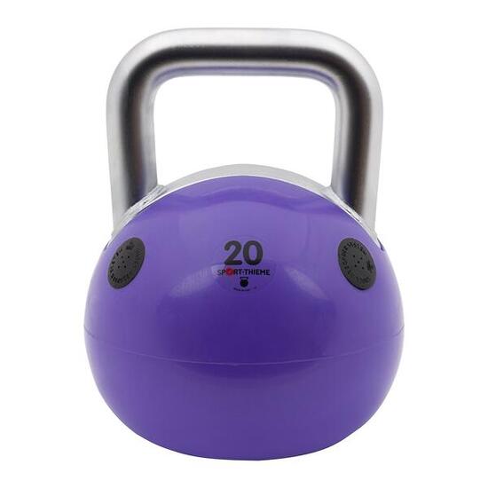 Kettlebell Soft 20 kg Violett Gewichtheben Unisex Violett