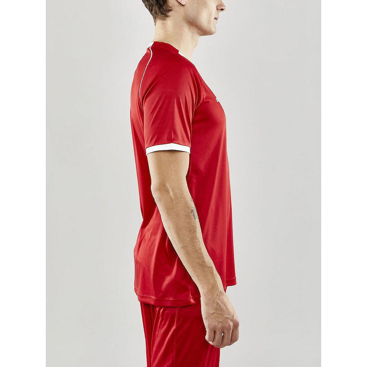 Craft Progress 2.0 shirt korte mouw heren - Rood L 5/6