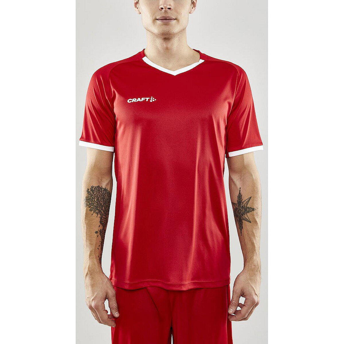Craft Progress 2.0 shirt korte mouw heren - Rood L 2/6