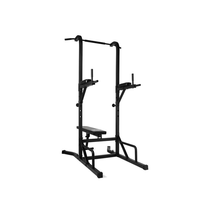 APARAT MULTIFUNCTIONAL VIRTUFIT POWER TOWER DELUXE CU BANCA FITNESS