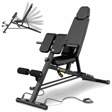 Banc de musculation réglable Trex Sport TX-200B avec pupitre à biceps 250 kg