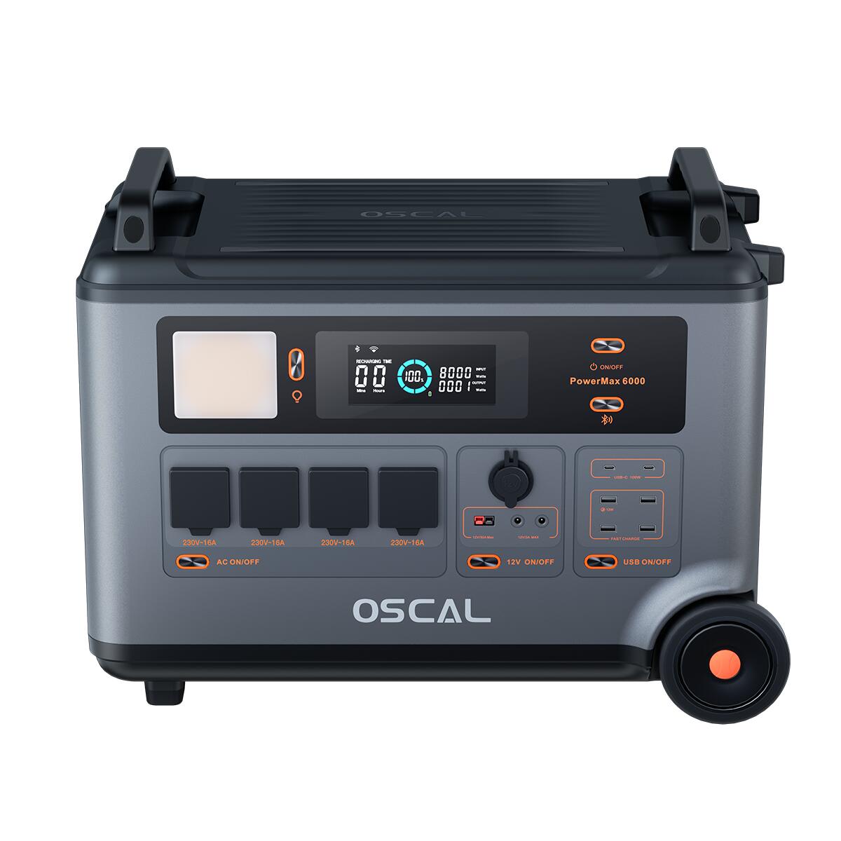 PowerMax 6000 Stazione di alimentazione portatile - 6000W 3/10