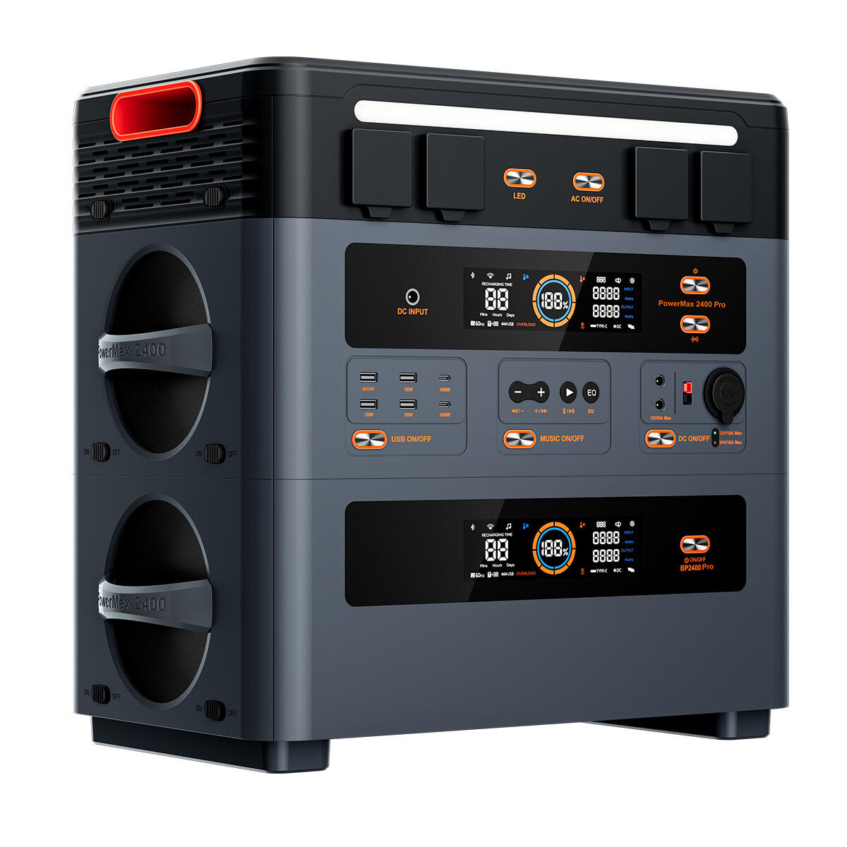 BP2400 Pro batterie supplémentaire pour PowerMax2400 Pro, pas autonome 2/10