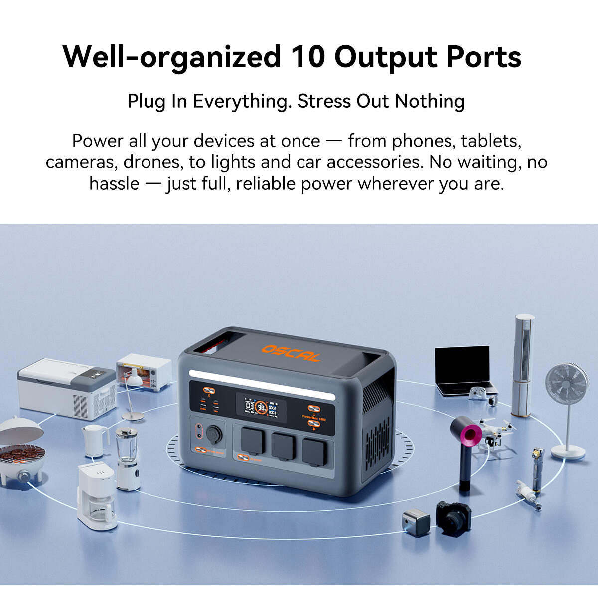 PowerMax 1800 SE Stazione di alimentazione portatile 9/10