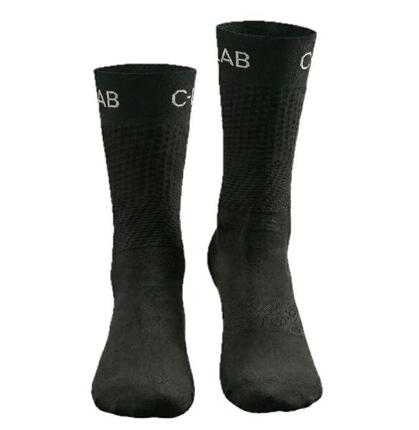 Atmungsaktive Socken für Radfahren/Laufen – Weiß