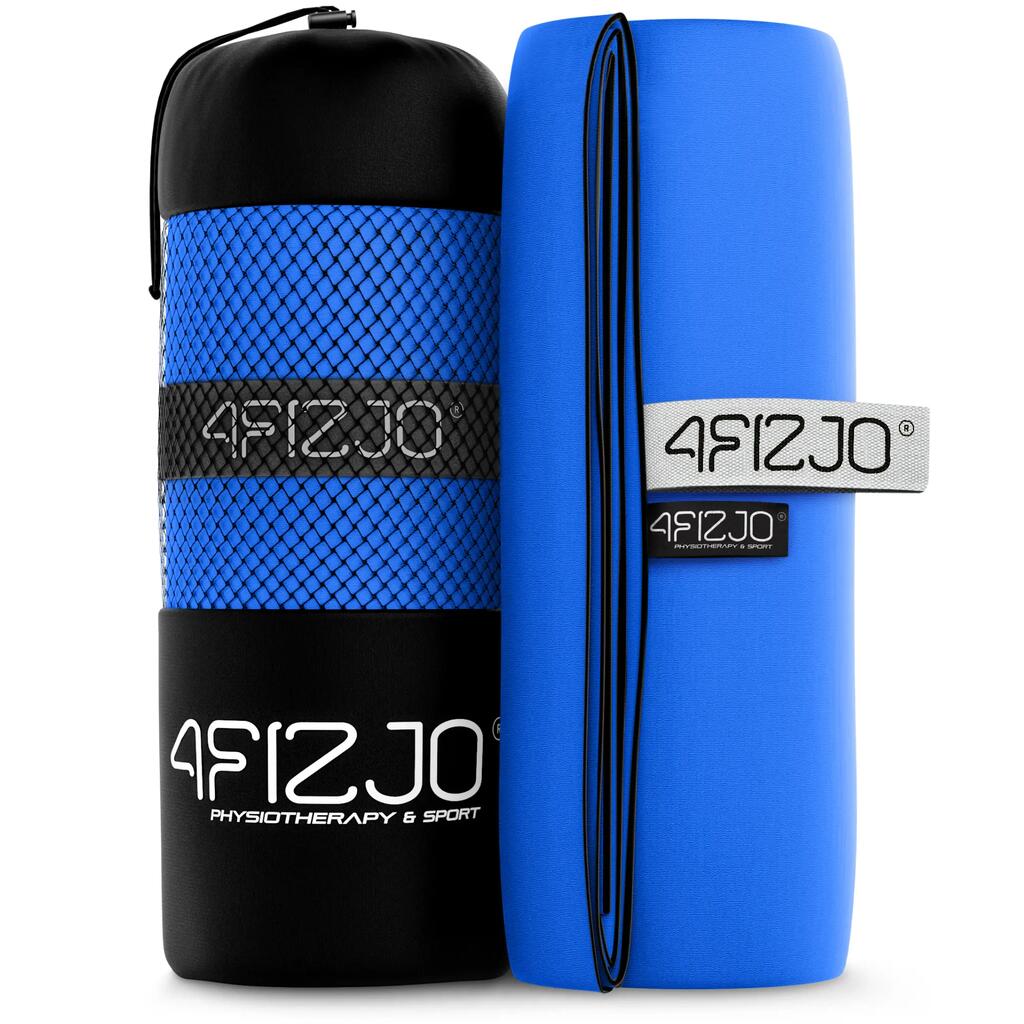 4FIZJO Microfiber Sports Towel 130x75 MEDIUM Blue