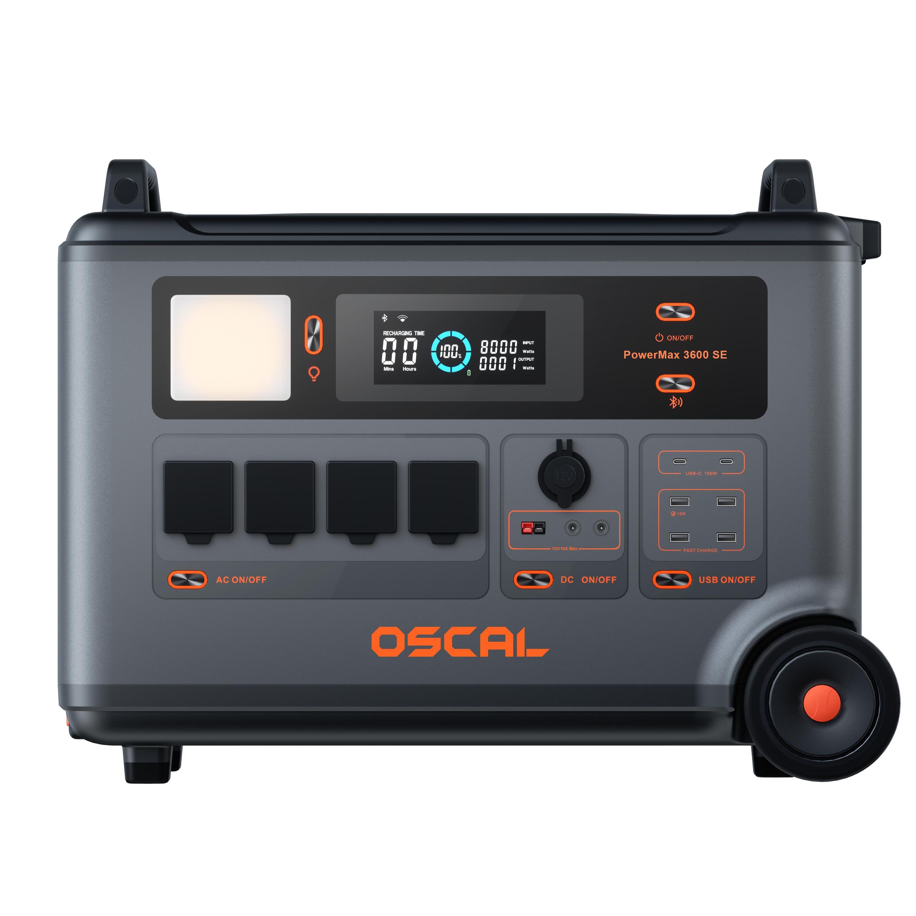 PowerMax 3600 SE 3600Wh Stazione di alimentazione portatile 3/10