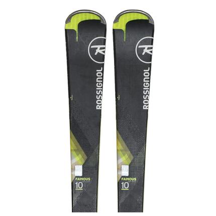 RECONDITIONNE - Ski Rossignol Famous 10 + Fixations
