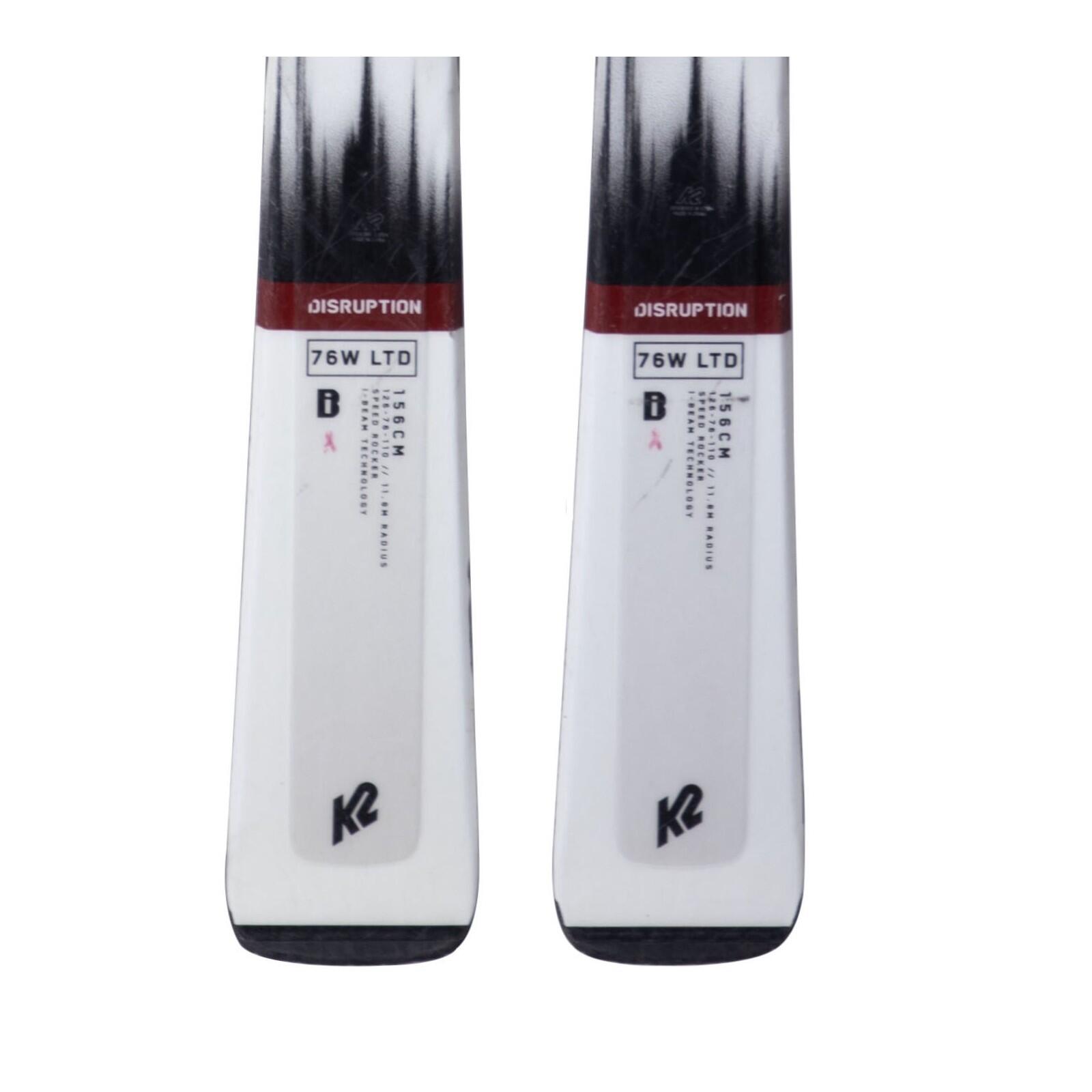 RECONDITIONNE - Ski K2 Disruption 76 W Ltd + Fixations 4/4