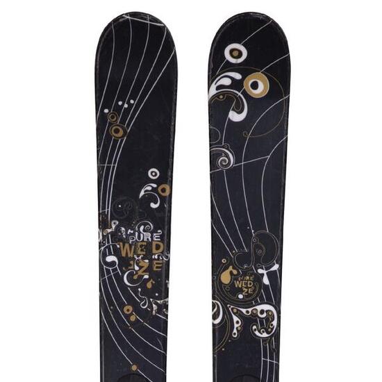 RECONDITIONNE - Mini Ski Wedze Pure + Fixations