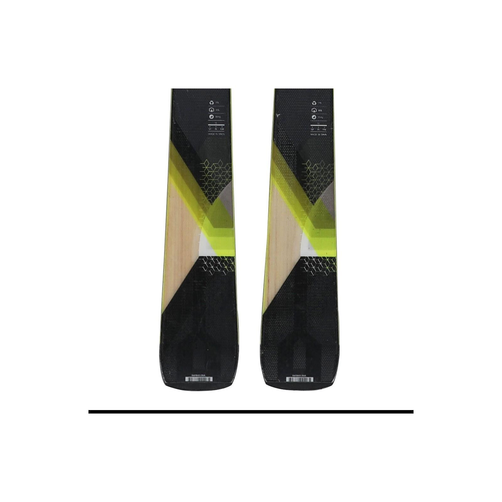 RECONDITIONNE - Ski Rossignol Famous 10 + Fixations 4/4