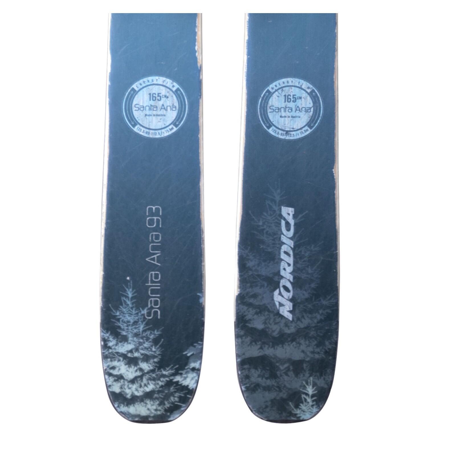 RECONDITIONNE - Ski Nordica Santa Ana 93 + Fixations 4/4