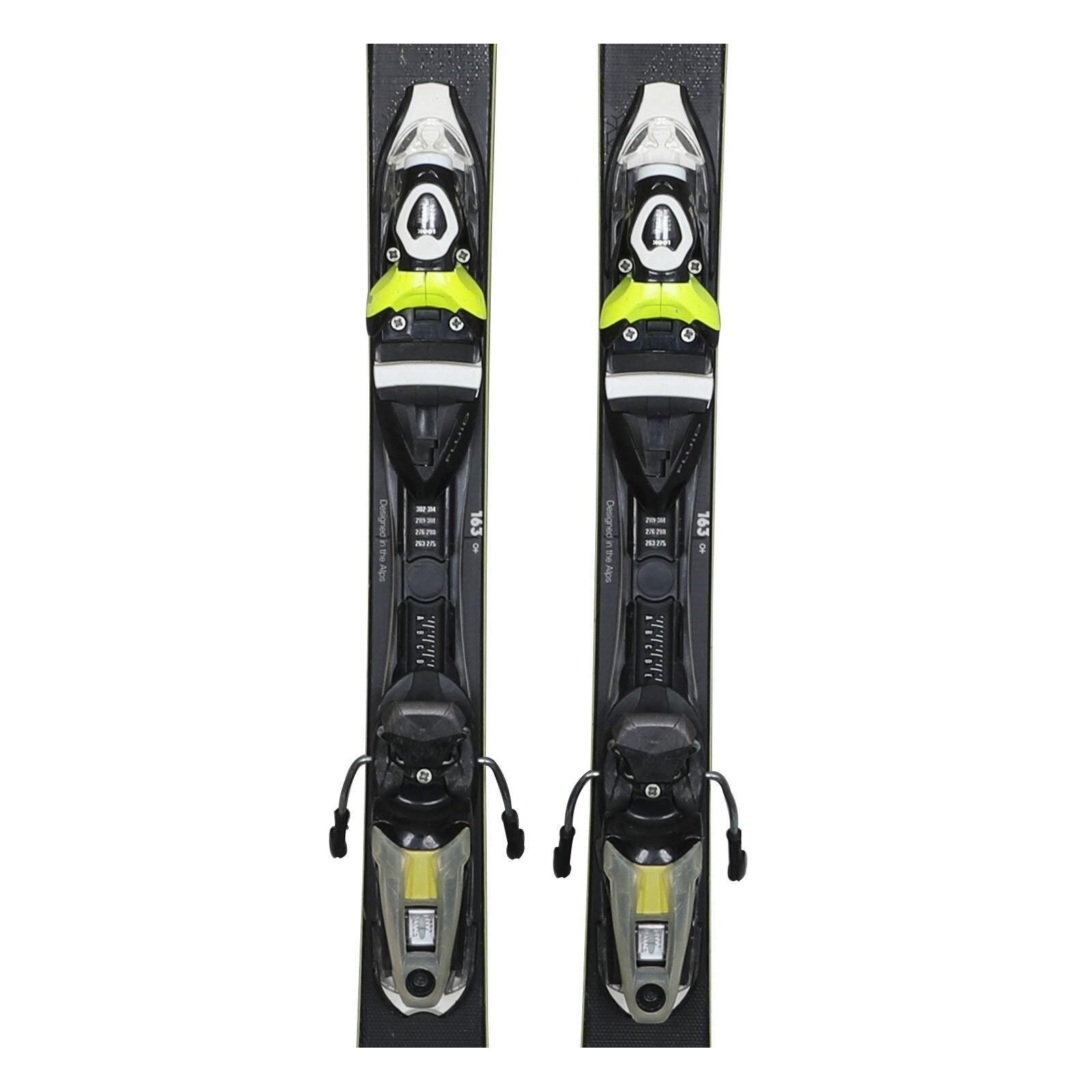 RECONDITIONNE - Ski Rossignol Famous 10 + Fixations 3/4