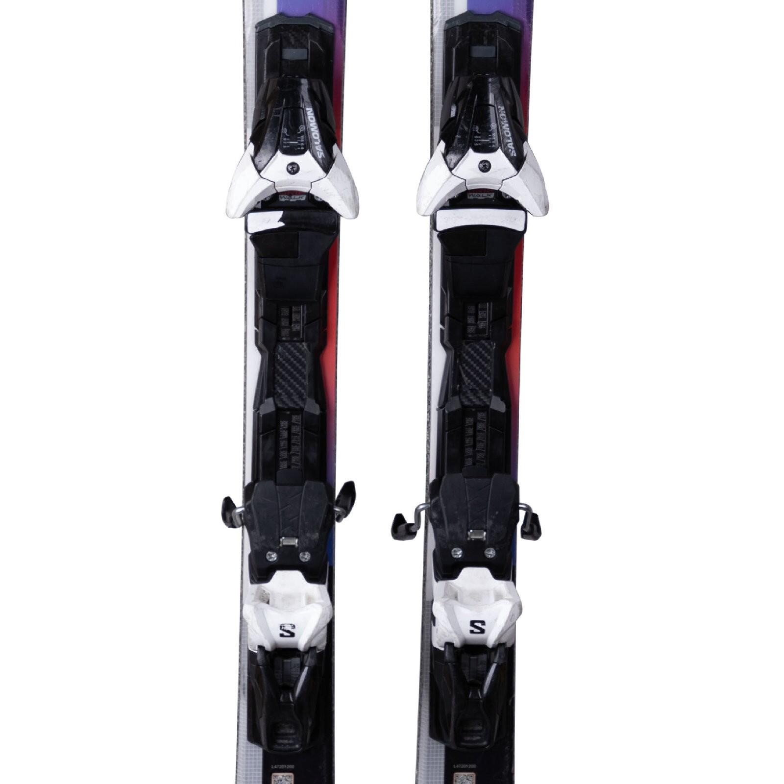 TWEEDEHANDS - Ski Occasion Salomon S Max 8 W + Fixations 3/4