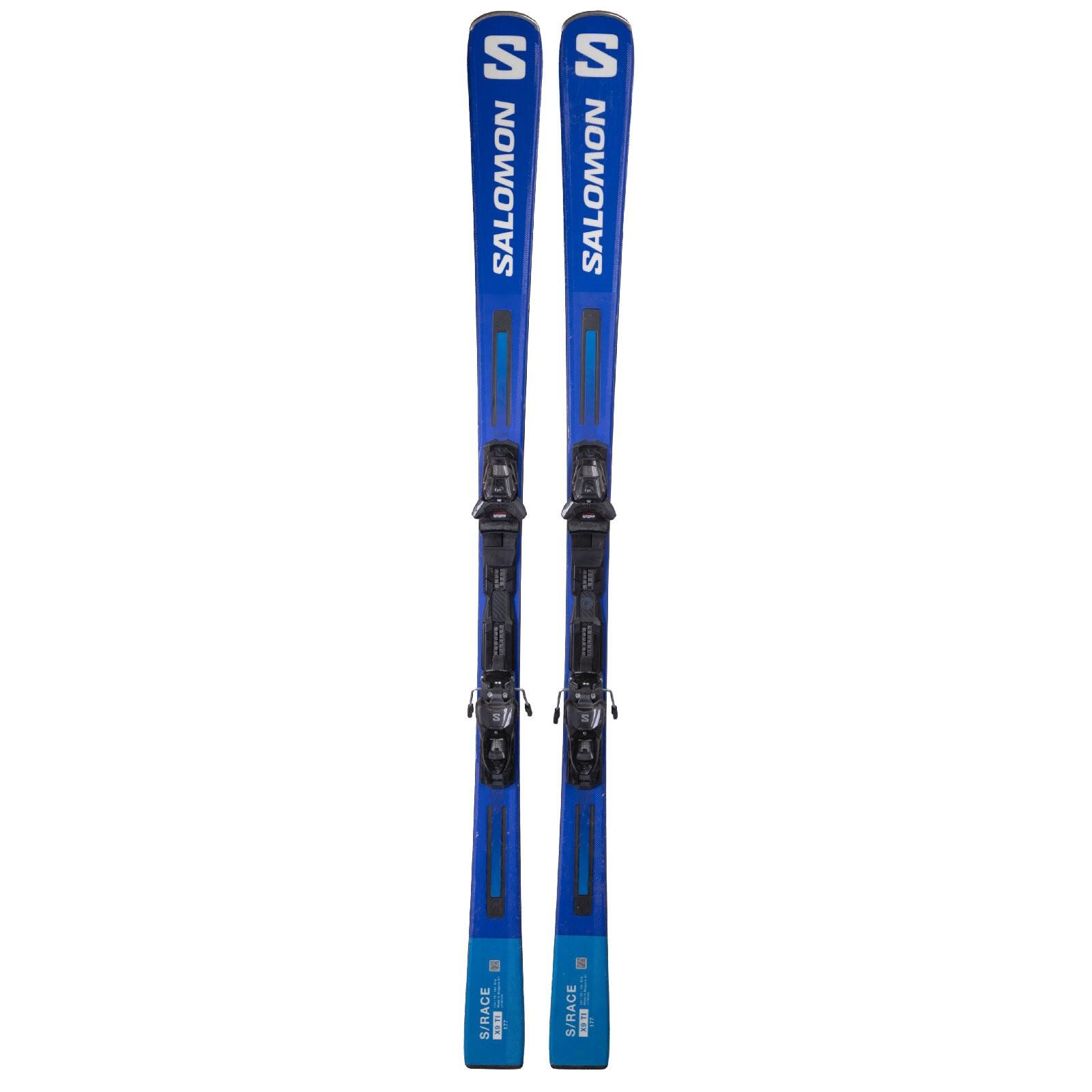 TWEEDEHANDS - Ski Occasion Salomon S Race Gs + Fixations 2/4