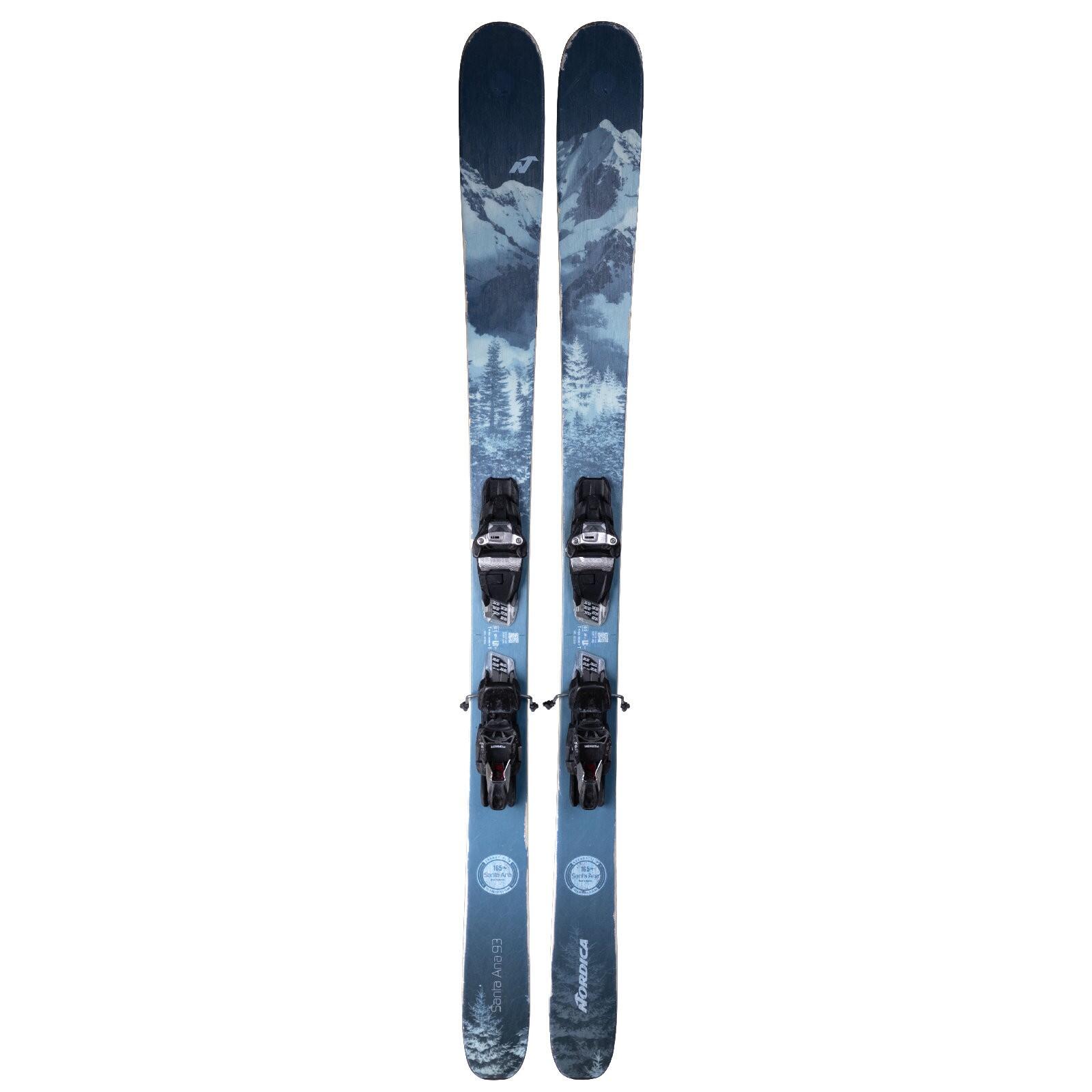 RECONDITIONNE - Ski Nordica Santa Ana 93 + Fixations 2/4