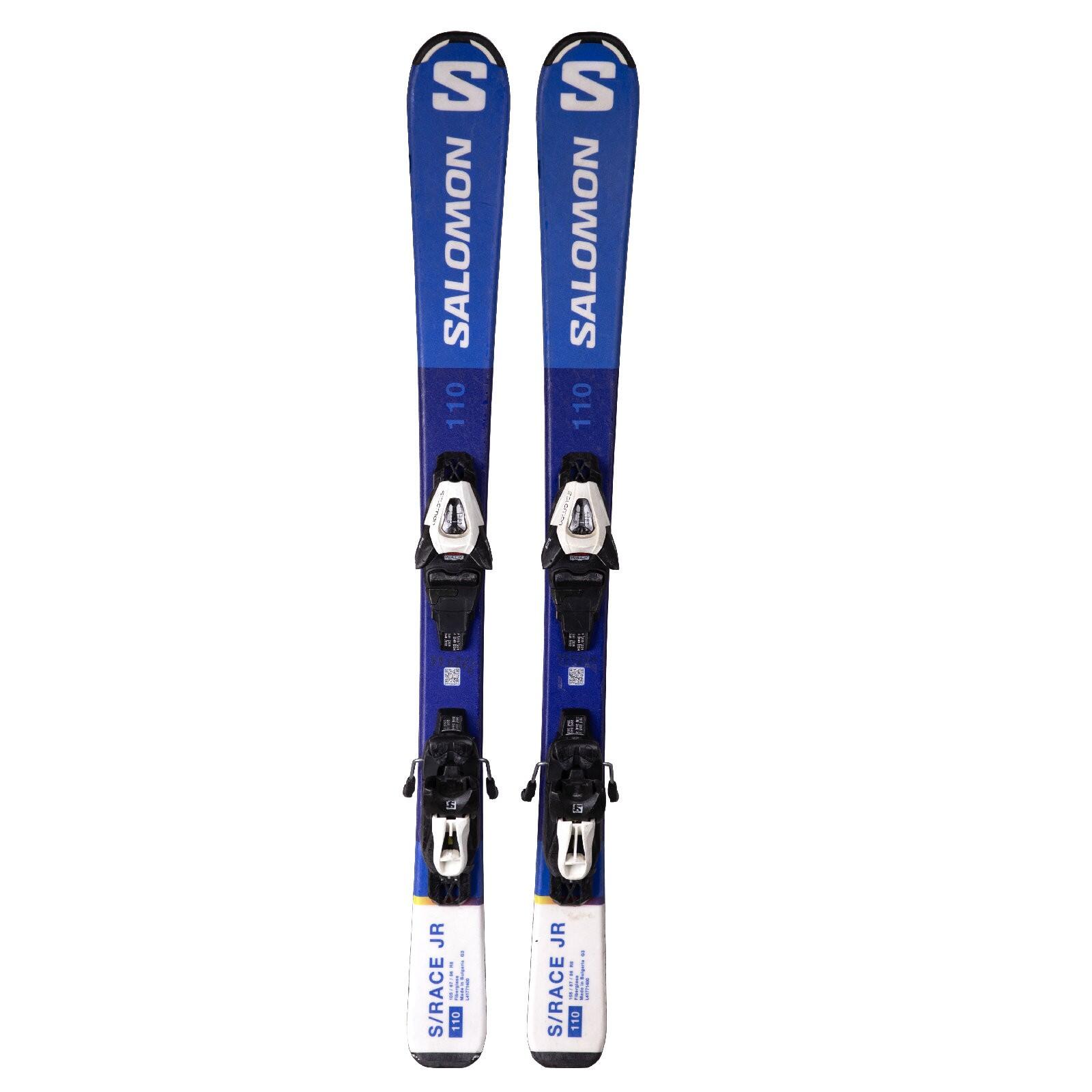 RECONDITIONNE - Ski Junior Salomon S Race Jr + Fixations 2/5
