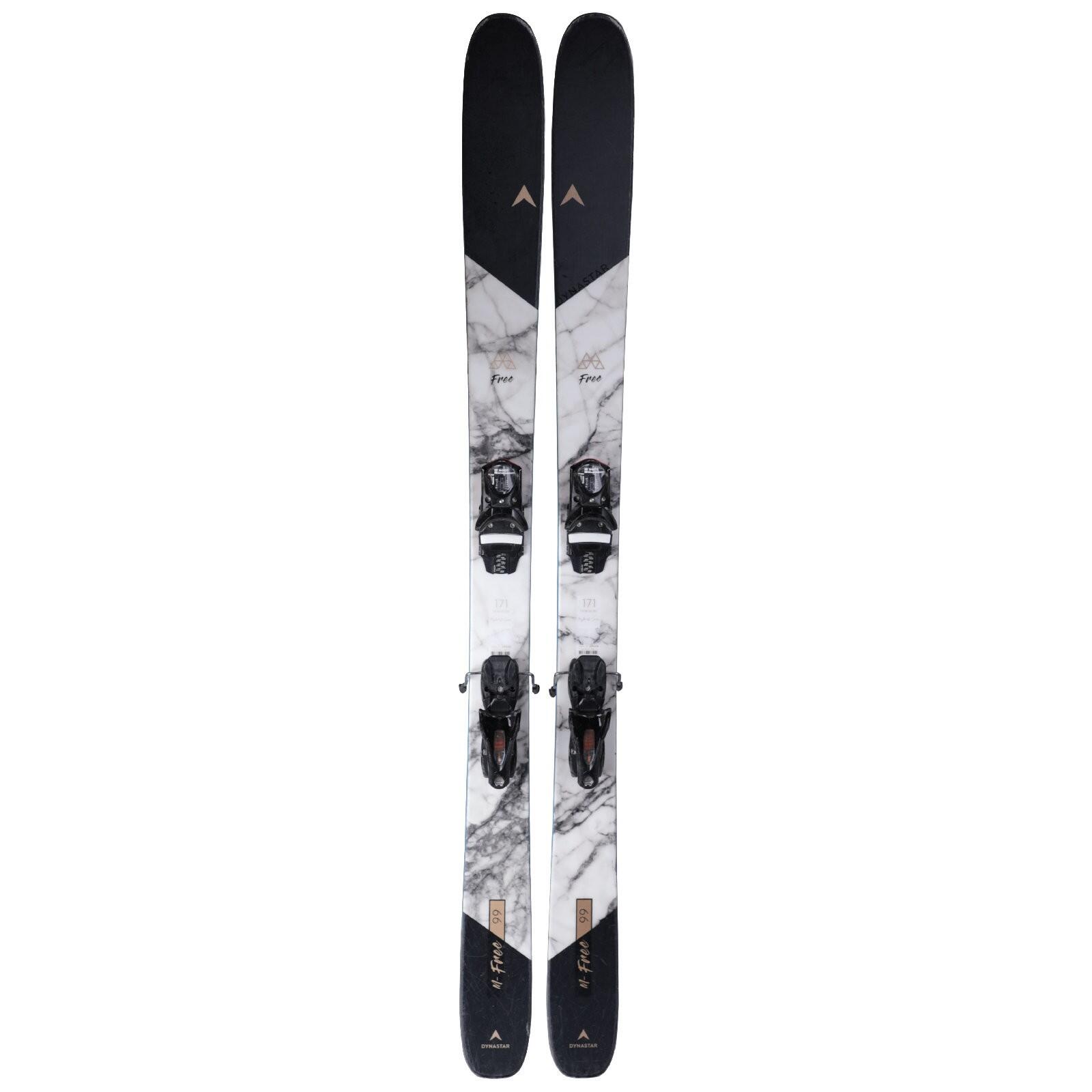 RECONDITIONNE - Ski Dynastar M Free 99 + Fixations 2/4