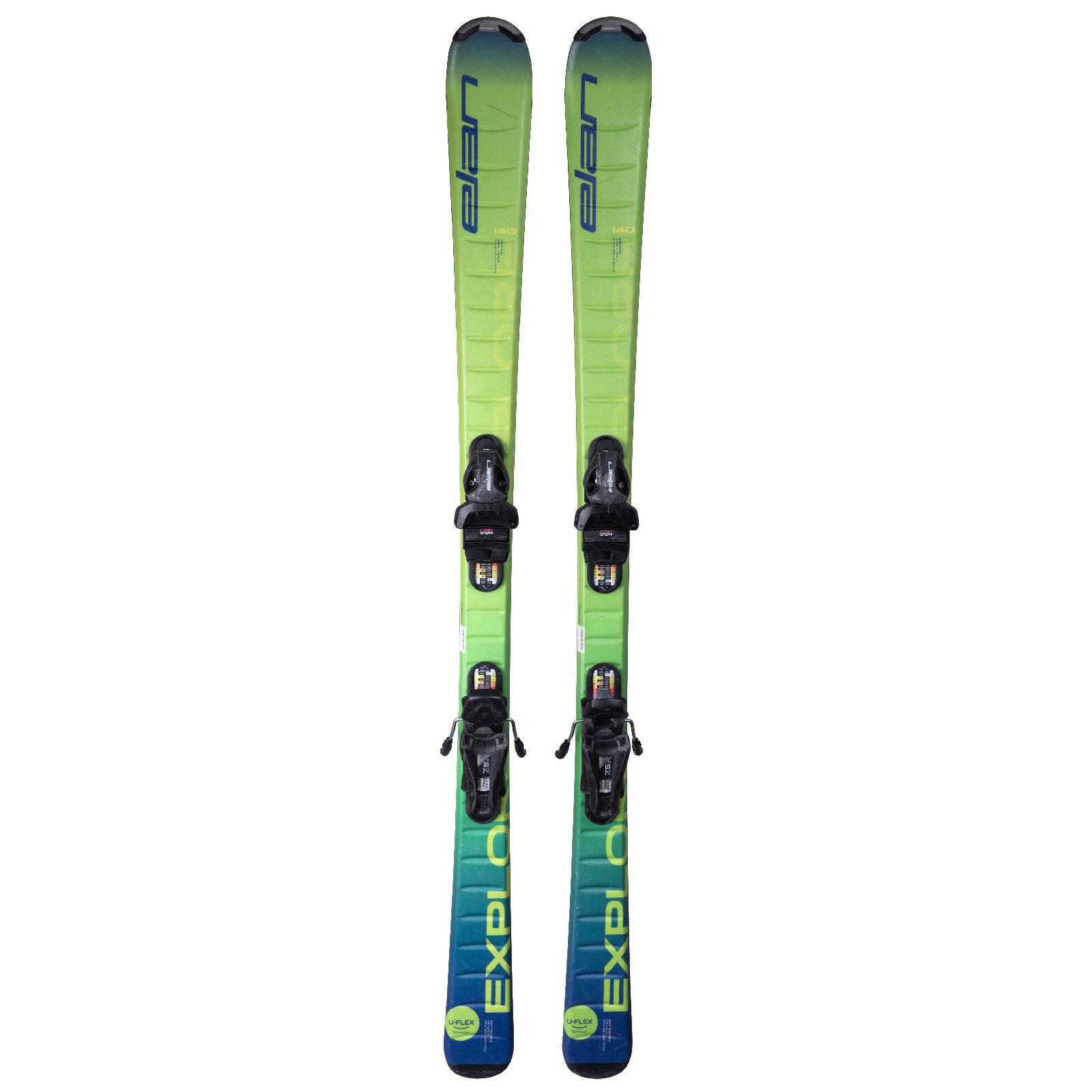 RECONDITIONNE - Ski Junior Elan Explore Jr + Fixations 2/5