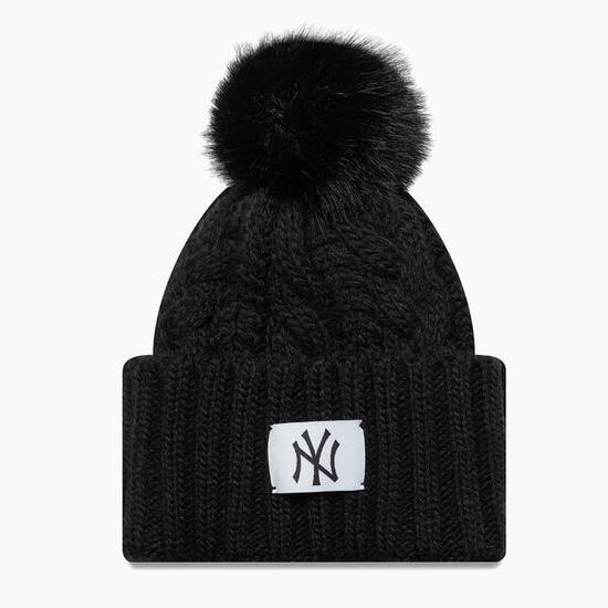 Cappello invernale da donna New Era Cable Wide New York Yankees
