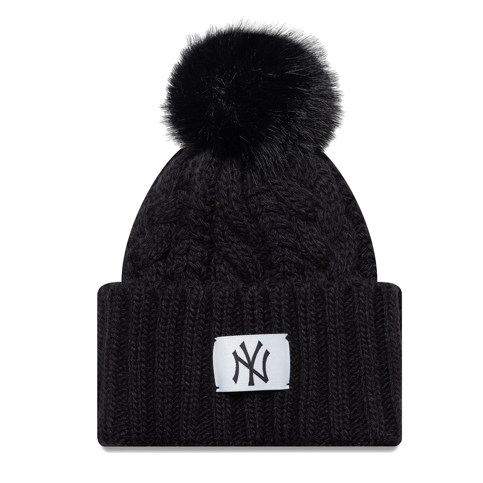 Czapka zimowa damska New Era Cable Wide New York Yankees 3/3