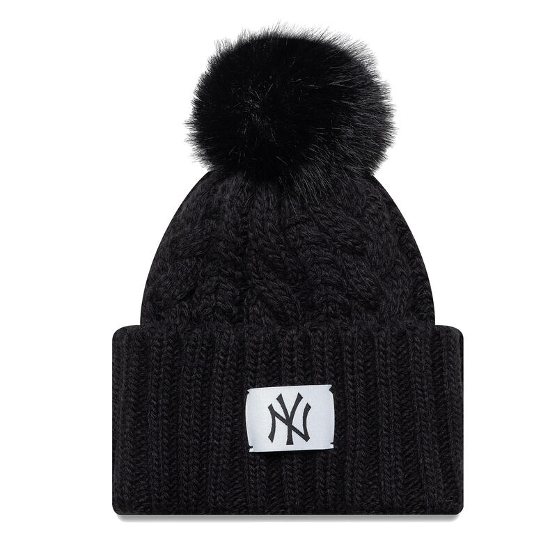 Căciulă de iarnă damă New Era Cable Wide New York Yankees