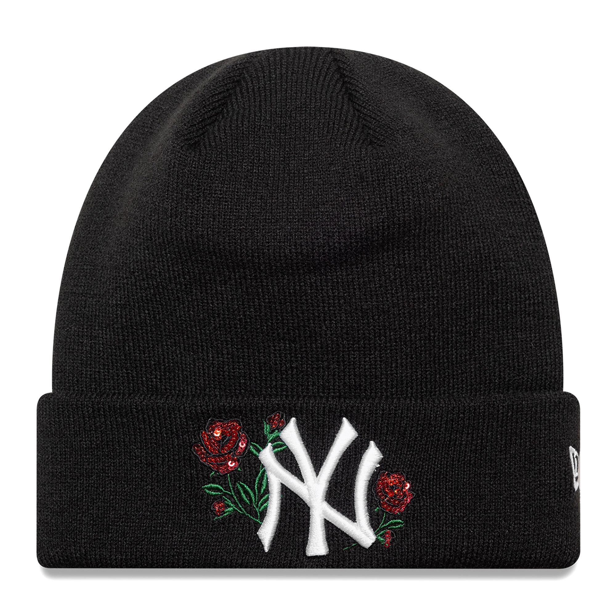 Czapka zimowa damska New Era Sequin Rose Beanie New Yor Yankees 3/3